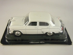 Moskvich-403 white 1:43 DeAgostini Auto Legends USSR #32