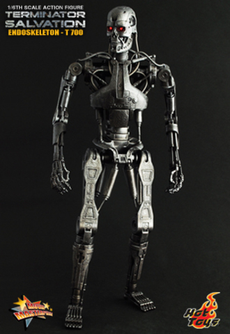 Фигурка Эндоскелет Т-700 из фильма Терминатор 4 Да придет спаситель Hot Toys 1/6