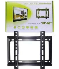 Кронштейн LED LCD PDP 14-43 дюймов для телевизора , настенный, для монитора, крепление для телевизора на стену, для ТВ, черный.
