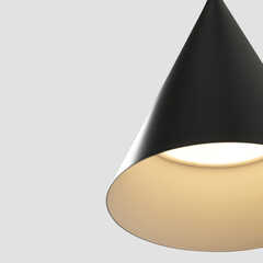 LINA Черный подвесной светильник LED 12W 2700K