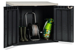 Уличный пластиковый ящик Toomax Stora Way 842 л Anthracite с доводчиками