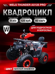 Подростковый бензиновый квадроцикл Wels AX125 PRO