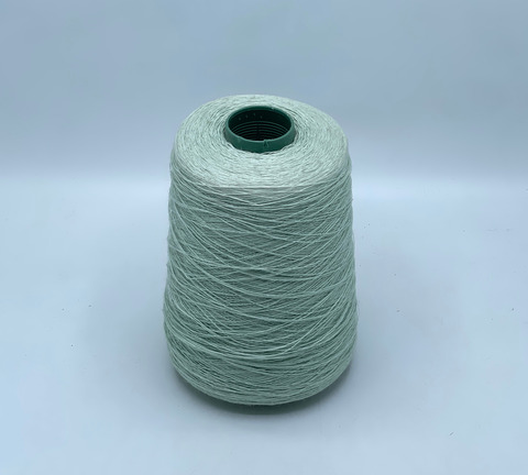 Бобинная пряжа, Linen, 1/960 960м, 100% Лен, Светло-зеленый. 40761