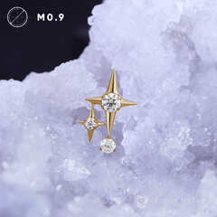 Star Galaxy Crystal PVD Yellow
