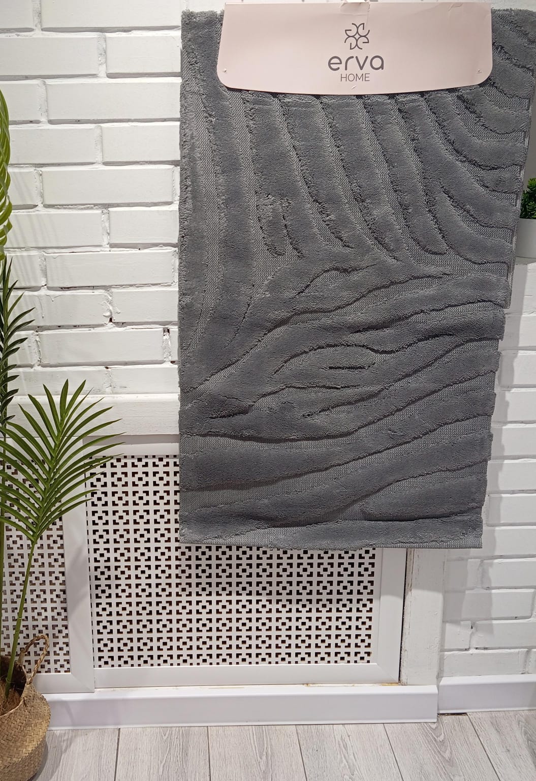 Коврик ZEPHYR HOME 60x100, 50x60 Графит Узоры