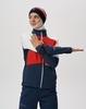 Женская тренировочная лыжная куртка Nordski Pro 2.0 white-blue-red - 3