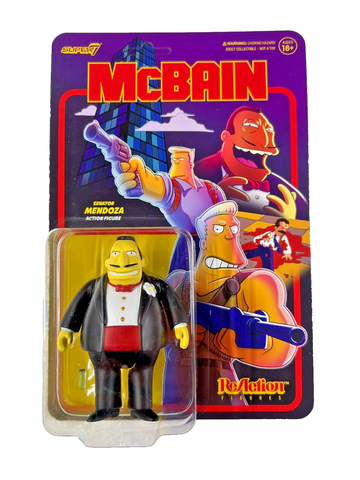 Фигурка Super7 The Simpsons. McBain: Senator Mendoza