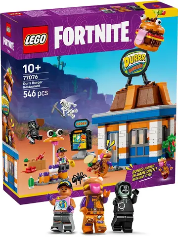 Конструктор Fortnite 77076 Ресторан ДаррБургер