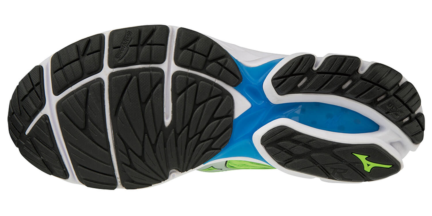 Mizuno Wave Rider 22 кроссовки беговые мужские зеленые - 2