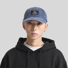 Бейсболка Alpha Industries Battlewash Cap Rep. Blue (Синяя)