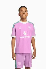 Футболка adidas Originals Manchester United 26/27 Away Goalkeeper Junior - розовый