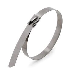 Стяжка стальная СКС (304) 7.9х1200 Fortisflex (100 шт.)
