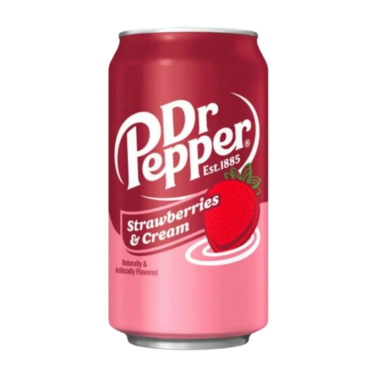 Dr Pepper Strawberries & Cream 355 мл — банка
