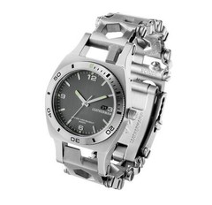 Часы-мультитул Leatherman Tread Tempo LT Steel, узкий, 28 функций (832589) | Multitool-Leatherman.Ru