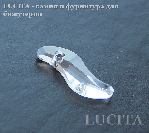 6525 Подвеска Сваровски Wave Crystal (19 мм)