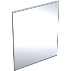 Geberit Option Plus 501.071.00.1 Зеркало с подсветкой с прямым и непрямым освещением, 60x70см, Серебристые оттенки / Матированный алюминий фото