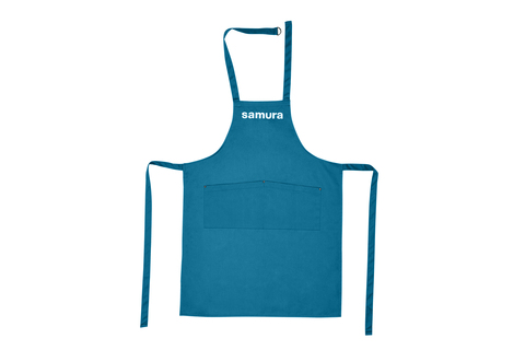 Фартук Малый 80х70 голубой Samura SAP-02BL/K