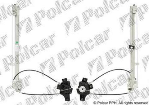 3055PSG1 Стеклоподъемник Polcar для Iveco EuroCargo, EuroStar, EuroTech, EuroTrakker, Magirus и Stralis передний левый без моторедуктора