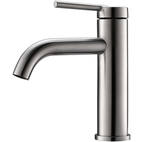 BelBagno Marino MAR-LVM-IN Смеситель для раковины без донного клапана, цвет: серый