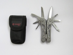 Мультитул Ganzo G104S, 72 мм, 11 функций, нейлоновый чехол