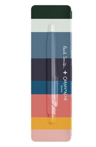 Ручка шариковая Caran d`Ache 849 Paul Smith II SE, Rose Pink (849.071)
