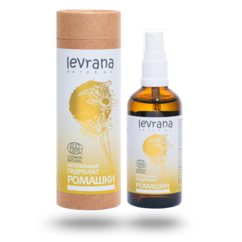 Levrana Натуральный гидролат Ромашки ECOCERT