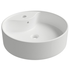 Aqueduto Espiral ESP0610 Раковина накладная круглая, 46x46, цвет: белый глянцевый фото