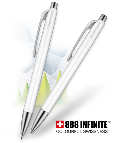 Карандаш механический Caran d’Ache Office 884 Infinite White, 0.7 mm (884.001)