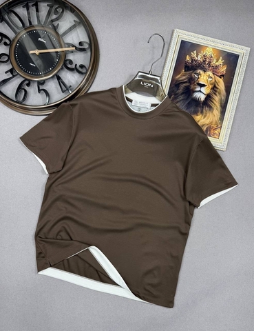 Футболка Brunello Cucinelli 753410brown