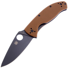 Фото Складной нож Spyderco Tenacious, сталь 8Cr13MoV, рукоять G10, коричневый