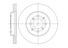 Диск тормозной вентилируемый G-brake  GR-20772