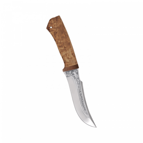 Нож Клык, карельская береза, 95х18