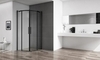 BelBagno Acqua ACQUA-R-2-100-C-NERO Душевой уголок, цвет: чёрный