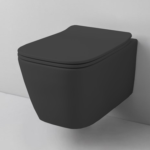 ArtCeram A16 ASV001 03 00 NERO Унитаз подвесной, цвет: чёрный