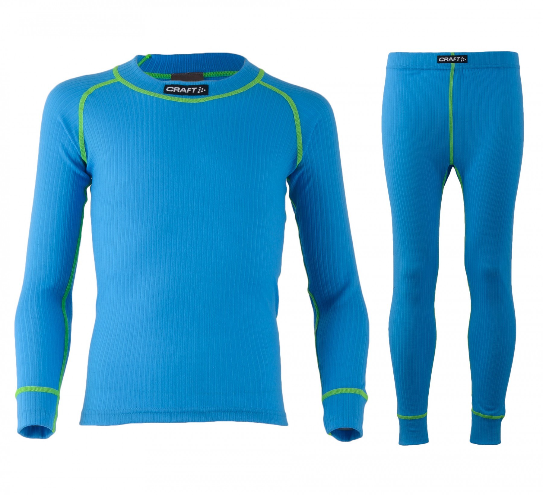 Комплект термобелья Craft Active Multi Print детский blue