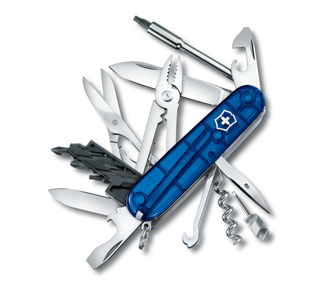 Складной нож Victorinox CyberTool M 34 (1.7725.T2) 91 мм., 34 функции - Wenger-Victorinox.Ru
