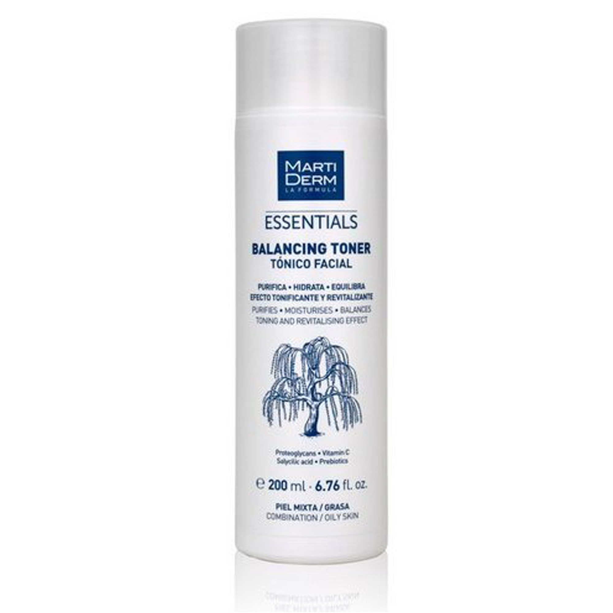 Лосьон балансирующий для комбинированной и жирной кожи MartiDerm Essentials Balancing Toner 200мл