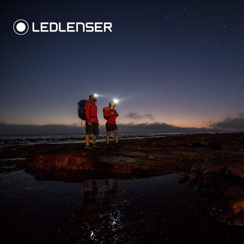 Фонарь налобный Led Lenser H8R, чёрный, светодиодный, (500853)