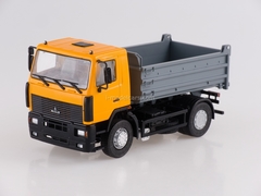 MAZ-5550 tipper orange-gray 1:43 AutoHistory