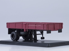 Semitrailer ODAZ-885 dark-red Start Scale Models (SSM) 1:43