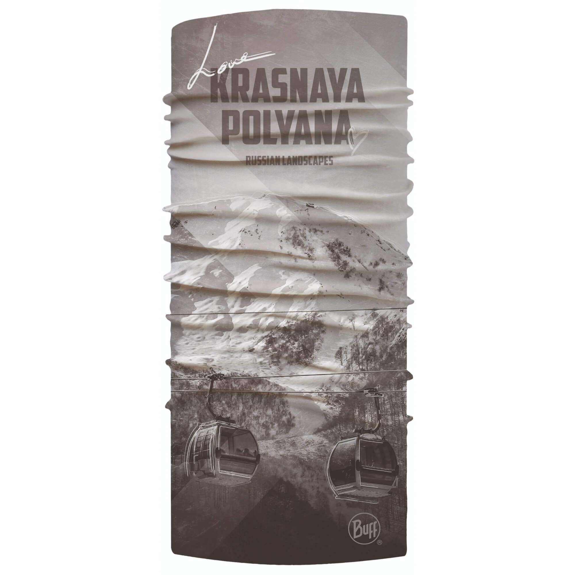 Buff Original Krasnaya Poliana многофункциональная бандана черная
