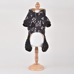 Royal Dog зимний костюм Style чёрный 7XL