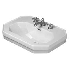 Duravit 1930 Series 438700000 Раковина с перел., и 1 отв. под смес., 70х50х Н: 20.5см, цвет: Белый фото