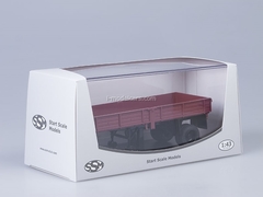 Semitrailer ODAZ-885 dark-red Start Scale Models (SSM) 1:43