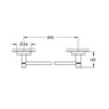 GROHE Essentials 40386DC1 Полотенцедержатель