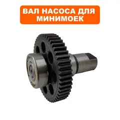 Вал насоса QUATTRO ELEMENTI VERONA/NAPOLI в сборе с шестерней и подшипником (242-311-P091)