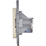 Розетка компьютерная RJ45 категория 6 UTP - Legrand Inspiria - слоновая кость — фото 5