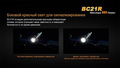 Велофара Fenix BC21R 880lm