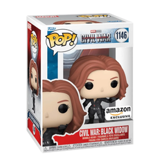 Funko POP! Marvel. Civil War: Black Widow (Amazon Exc) (1146)