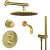 Paini 78PJSET36911THSHBATH Комплект для ванны/душа Кокс на 3 потребителя, встраиваемый, брошированное золото